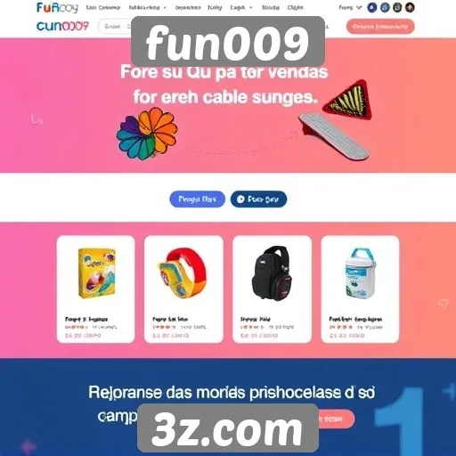Desempenho das vendas no site fun009